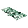 High back garden chair cushion 6 pcs fabric leaves 120x50x7cm by vidaXL, Cushions for chairs and sofas - Ref: Foro24-314271, ...