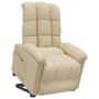 Cream fabric lifting armchair by vidaXL, Armchairs - Ref: Foro24-3100349, Price: 343,99 €, Discount: %