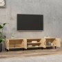 Sonoma oak plywood TV cabinet 180x31.5x40 cm by vidaXL, TV Furniture - Ref: Foro24-816267, Price: 112,12 €, Discount: %