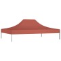 Techo de carpa para celebraciones terracota 4,5x3 m 270 g/m² de vidaXL, Cubiertas para carpas y cenadores - Ref: Foro24-31537...