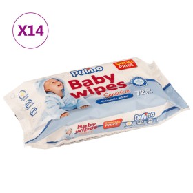 Babytücher, 14 Packungen mit 1008 Tüchern von vidaXL, Kindertücher - Ref: Foro24-15225, Preis: 22,48 €, Rabatt: %