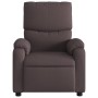 Sillón reclinable de tela marrón oscuro de vidaXL, Sillones - Ref: Foro24-373415, Precio: 214,99 €, Descuento: %