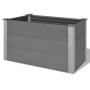 Arriate de WPC gris 100x50x54 cm de vidaXL, Maceteros y jardineras - Ref: Foro24-43603, Precio: 135,99 €, Descuento: %