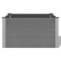 Arriate de WPC gris 100x50x54 cm de vidaXL, Maceteros y jardineras - Ref: Foro24-43603, Precio: 135,99 €, Descuento: %