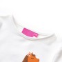 Langarm-T-Shirt für Kinder in der Farbe Ecru 128 von vidaXL, Kinder-T-Shirts - Ref: Foro24-13627, Preis: 10,99 €, Rabatt: %