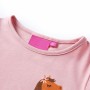 Camiseta infantil de manga larga rosa claro 140 de vidaXL, Camisetas para niños - Ref: Foro24-13633, Precio: 8,60 €, Descuent...