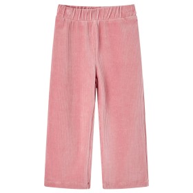 Children's light pink corduroy pants 116 by vidaXL, kids pants - Ref: Foro24-13891, Price: 11,95 €, Discount: %