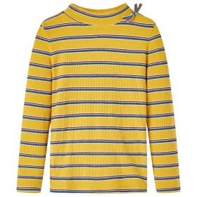 Children's long-sleeved t-shirt in ocher color 104 by vidaXL, Kids T-shirts - Ref: Foro24-14110, Price: 10,99 €, Discount: %