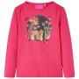 Camiseta infantil de manga larga rosa brillante 104 de vidaXL, Camisetas para niños - Ref: Foro24-14150, Precio: 9,99 €, Desc...