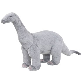 XXL grauer stehender Plüsch-Brachiosaurus-Dinosaurier von vidaXL, Stofftiere - Ref: Foro24-91345, Preis: 71,99 €, Rabatt: %