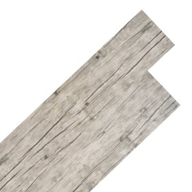 Non-adhesive PVC floor planks washed oak 5.26 m² 2 mm by vidaXL, Floors and carpets - Ref: Foro24-245163, Price: 75,81 €, Dis...