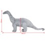 Dinosaurio braquiosaurio de peluche de pie gris XXL de vidaXL, Animales de peluche - Ref: Foro24-91345, Precio: 71,58 €, Desc...