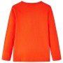 Camiseta infantil de manga larga naranja brillo 140 de vidaXL, Camisetas para niños - Ref: Foro24-12808, Precio: 7,99 €, Desc...