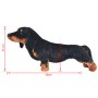 XXL schwarzer stehender Plüschdackel Hund von vidaXL, Stofftiere - Ref: Foro24-91333, Preis: 55,77 €, Rabatt: %