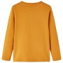 Dark ocher long-sleeved children's t-shirt 104 by vidaXL, Kids T-shirts - Ref: Foro24-12855, Price: 8,99 €, Discount: %