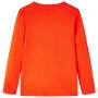 Camiseta infantil de manga larga naranja brillo 128 de vidaXL, Camisetas para niños - Ref: Foro24-12897, Precio: 9,99 €, Desc...