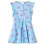 Vestido infantil sin mangas con botones azul 128 de vidaXL, Vestidos de niños - Ref: Foro24-14680, Precio: 21,99 €, Descuento: %