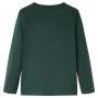 Dark green long-sleeved children's t-shirt 116 by vidaXL, Kids T-shirts - Ref: Foro24-12841, Price: 8,22 €, Discount: %