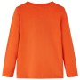 Camiseta infantil de manga larga naranja 104 de vidaXL, Camisetas para niños - Ref: Foro24-12705, Precio: 9,99 €, Descuento: %