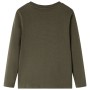 Khaki long-sleeved children's t-shirt 116 by vidaXL, Kids T-shirts - Ref: Foro24-13026, Price: 8,99 €, Discount: %