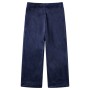 Pantalón infantil terciopelo azul oscuro 140 de vidaXL, Pantalones de niños - Ref: Foro24-14403, Precio: 10,37 €, Descuento: %