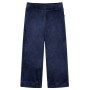 Pantalón infantil terciopelo azul oscuro 116 de vidaXL, Pantalones de niños - Ref: Foro24-14401, Precio: 8,81 €, Descuento: %