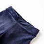 Pantalón infantil terciopelo azul oscuro 116 de vidaXL, Pantalones de niños - Ref: Foro24-14401, Precio: 8,81 €, Descuento: %