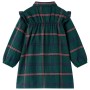 Children's dress with long sleeves and dark green ruffles 128 by vidaXL, Children's dresses - Ref: Foro24-14417, Price: 15,29...