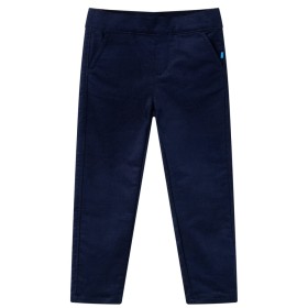 Pantalón infantil azul marino oscuro 92 de vidaXL, Pantalones de niños - Ref: Foro24-13424, Precio: 10,91 €, Descuento: %