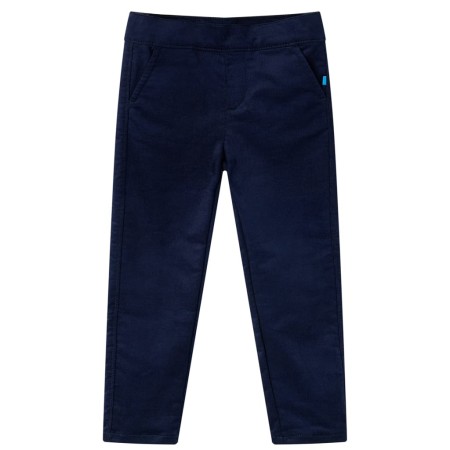 Pantalón infantil azul marino oscuro 92 de vidaXL, Pantalones de niños - Ref: Foro24-13424, Precio: 10,91 €, Descuento: %