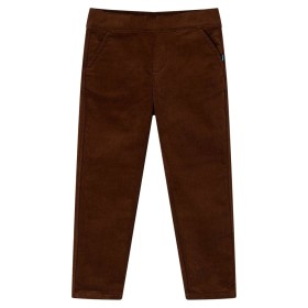 Pantalón infantil color coñac 128 de vidaXL, Pantalones de niños - Ref: Foro24-13432, Precio: 14,99 €, Descuento: %