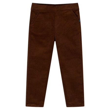 Pantalón infantil color coñac 128 de vidaXL, Pantalones de niños - Ref: Foro24-13432, Precio: 15,37 €, Descuento: %