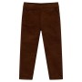 Pantalón infantil color coñac 104 de vidaXL, Pantalones de niños - Ref: Foro24-13430, Precio: 14,75 €, Descuento: %