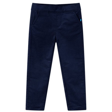 Pantalón infantil azul marino oscuro 116 de vidaXL, Pantalones de niños - Ref: Foro24-13426, Precio: 10,99 €, Descuento: %