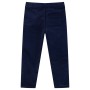 Pantalón infantil azul marino oscuro 116 de vidaXL, Pantalones de niños - Ref: Foro24-13426, Precio: 10,99 €, Descuento: %