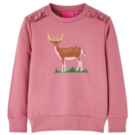 Sudadera infantil color frambuesa 104 de vidaXL, Camisetas para niños - Ref: Foro24-14200, Precio: 13,99 €, Descuento: %