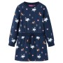 Navy blue long-sleeved children's dress 104 by vidaXL, Children's dresses - Ref: Foro24-14843, Price: 20,16 €, Discount: %