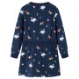 Navy blue long-sleeved children's dress 104 by vidaXL, Children's dresses - Ref: Foro24-14843, Price: 20,99 €, Discount: %