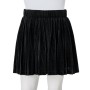 Falda plisada infantil lúrex negro 116 de vidaXL, Pantalones de niños - Ref: Foro24-14874, Precio: 10,14 €, Descuento: %