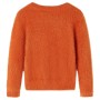 Orangefarbener Kinder-Strickpullover 116 von vidaXL, Kinder-T-Shirts - Ref: Foro24-14944, Preis: 16,40 €, Rabatt: %