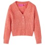 Medium pink children's knitted cardigan 116 by vidaXL, Kids T-shirts - Ref: Foro24-14959, Price: 13,99 €, Discount: %