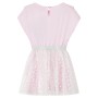 Vestido infantil volantes rosa claro 128 de vidaXL, Vestidos de niños - Ref: Foro24-14552, Precio: 14,99 €, Descuento: %