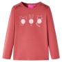 Hellbraunes, langärmliges Kinder-T-Shirt 92 in Rosa von vidaXL, Kinder-T-Shirts - Ref: Foro24-13774, Preis: 9,67 €, Rabatt: %