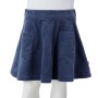 Falda infantil con bolsillos pana azul marino 104 de vidaXL, Pantalones de niños - Ref: Foro24-13885, Precio: 9,72 €, Descuen...