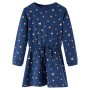 Vestido infantil de manga larga azul marino 104 de vidaXL, Vestidos de niños - Ref: Foro24-13575, Precio: 12,99 €, Descuento: %