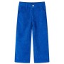 Pantalón infantil pana azul cobalto 104 de vidaXL, Pantalones de niños - Ref: Foro24-14420, Precio: 10,68 €, Descuento: %