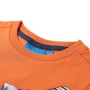 Dunkeloranges Langarm-T-Shirt für Kinder 128 von vidaXL, Kinder-T-Shirts - Ref: Foro24-13177, Preis: 12,74 €, Rabatt: %