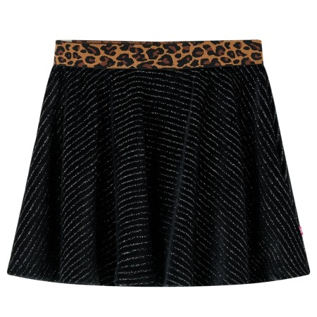 Falda infantil con cinturilla de leopardo negro 116 de vidaXL, Pantalones de niños - Ref: Foro24-14481, Precio: 12,99 €, Desc...