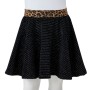 Falda infantil con cinturilla de leopardo negro 116 de vidaXL, Pantalones de niños - Ref: Foro24-14481, Precio: 12,99 €, Desc...