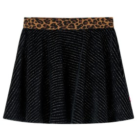 Falda infantil con cinturilla de leopardo negro 140 de vidaXL, Pantalones de niños - Ref: Foro24-14483, Precio: 12,99 €, Desc...